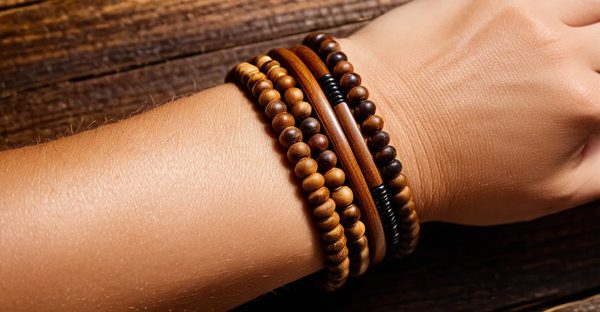 Découvrez la magie des bracelets en bois : élégance durable