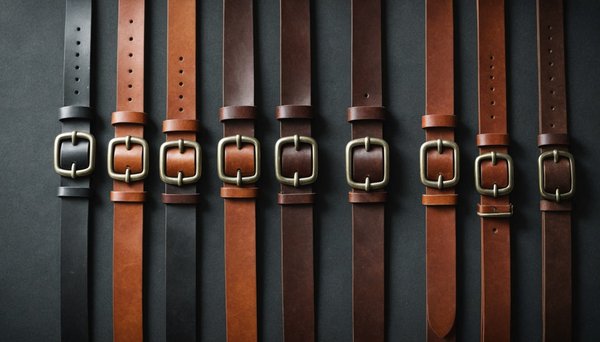 Découvrez les ceintures en cuir qui complètent votre look