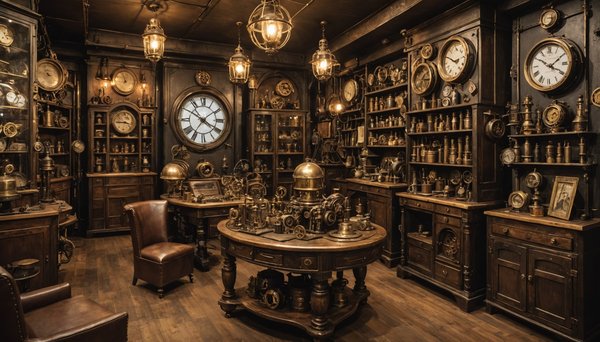 Découvrez les trésors de la boutique steampunk en ligne